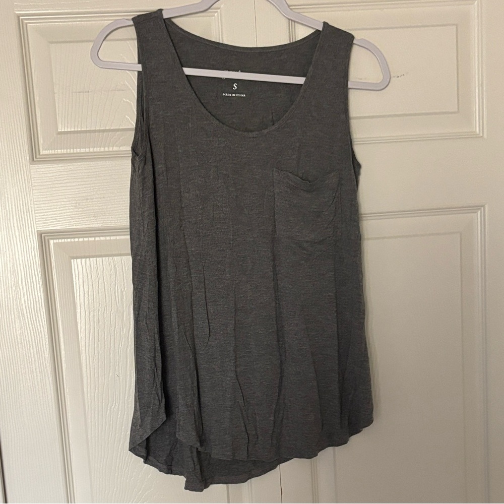 Grace & Lace Charcoal Tank Top